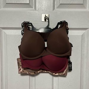 NWT Vince Camuto 3 pack T-shirt bras